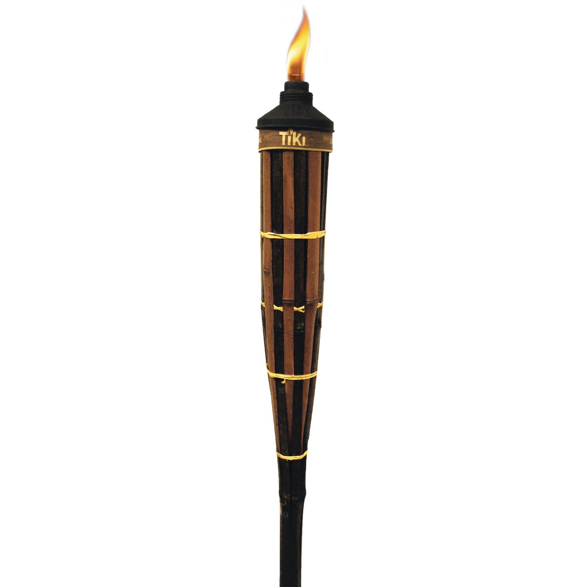 Tiki Royal Polynesian 5 Ft. Brown Bamboo Patio Torch