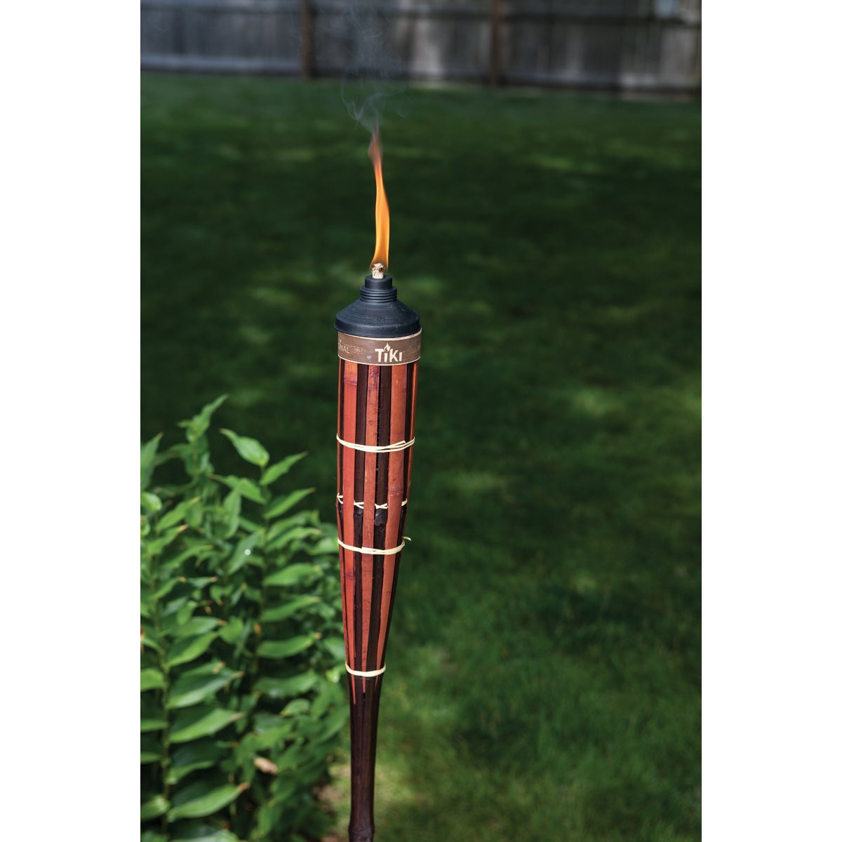 Tiki Royal Polynesian 5 Ft. Brown Bamboo Patio Torch