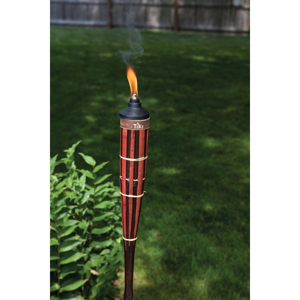 Tiki Royal Polynesian 5 Ft. Brown Bamboo Patio Torch