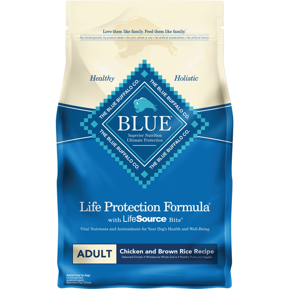 Blue Buffalo Life Protection Formula 6 Lb. Chicken & Brown Rice Dry Adult Dog Food