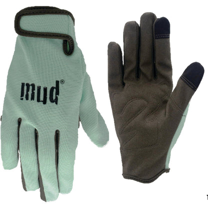 Mud Women's Small/Medium Synthetic Leather Mint Garden Glove