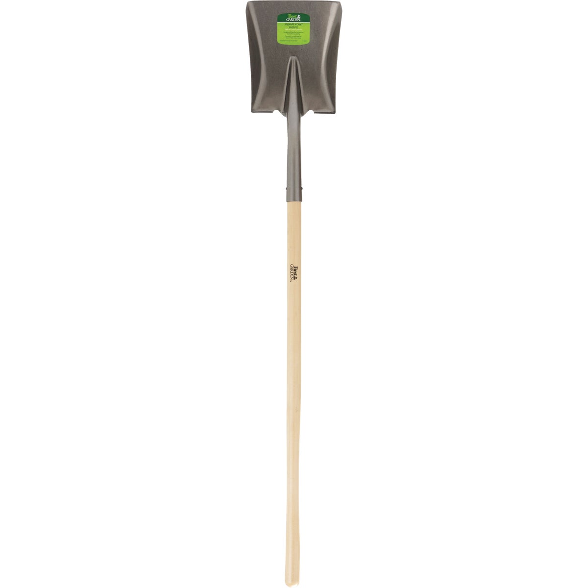 Best Garden 44 In. Wood Handle Square Point Shovel