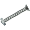 Hillman #6 32 tpi 3/4 In. Flat Head Machine Screw with Nut (10 Ct.)