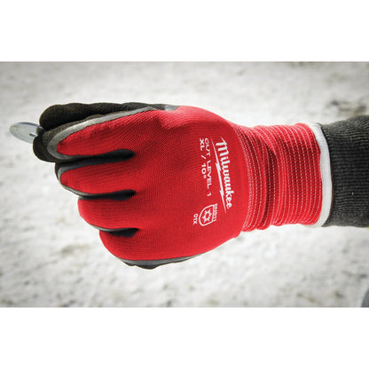 Milwaukee Unisex XL Latex Coated Cut Level 1 Insulated Work Glove