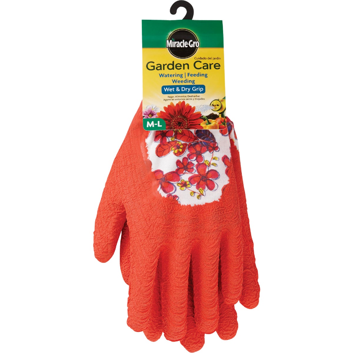 Miracle-Gro Women's Medium/Large Latex Dipped Stretch Jersey Glove