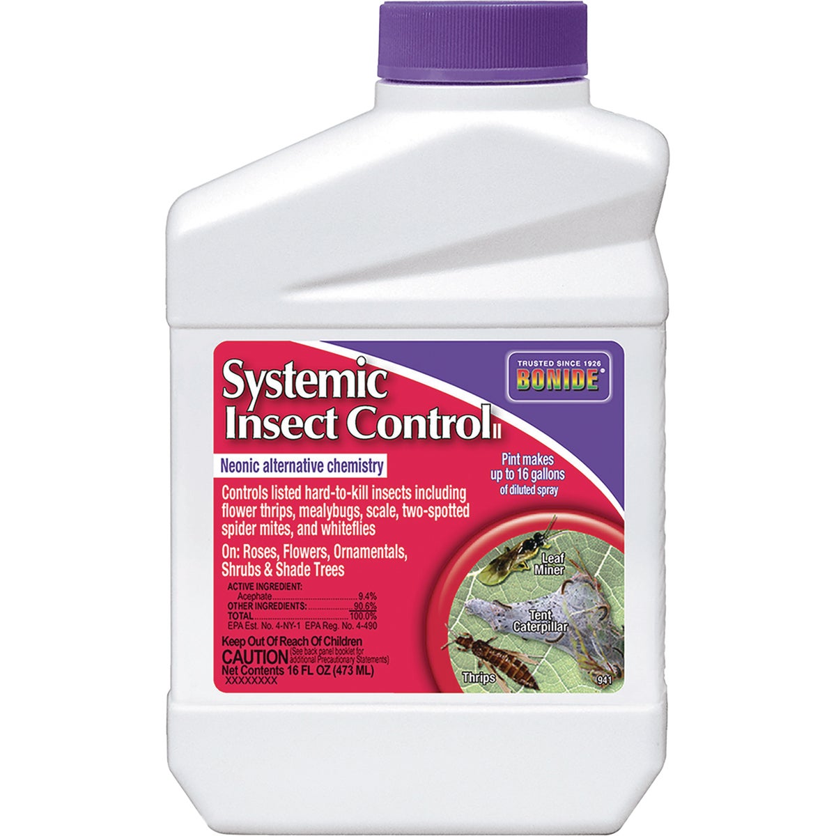 Bonide 16 Oz. Concentrate Systemic Insect Killer