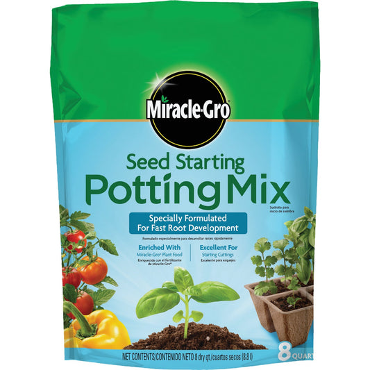 Miracle-Gro 8 Qt. 5 Lb. All Purpose Container Seed Starting Mix