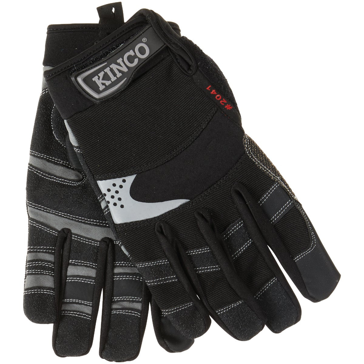 KincoPro General Men's XL Black Polyester-Spandex Work Glove