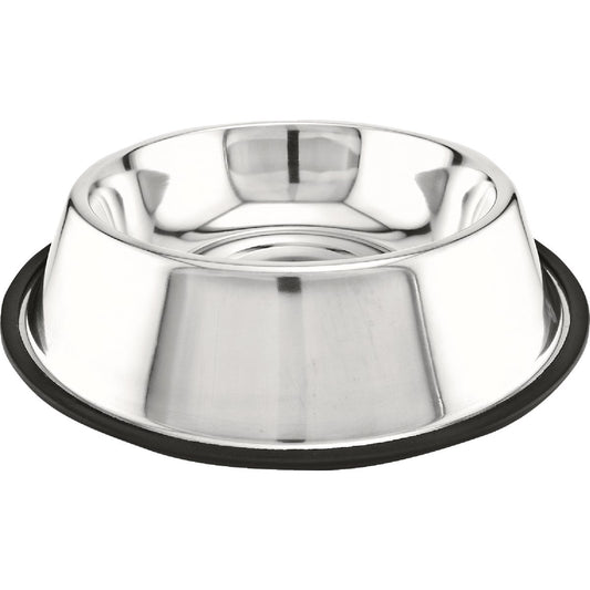 Westminster Pet Ruffin' it Stainless Steel Round 1.5 Qt. Non-Skid Pet Food Bowl