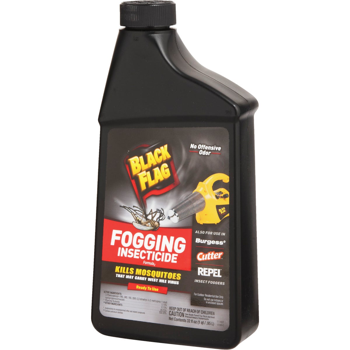 Black Flag 32 Oz. 1/2-Acre Coverage Outdoor Fogger Insecticide