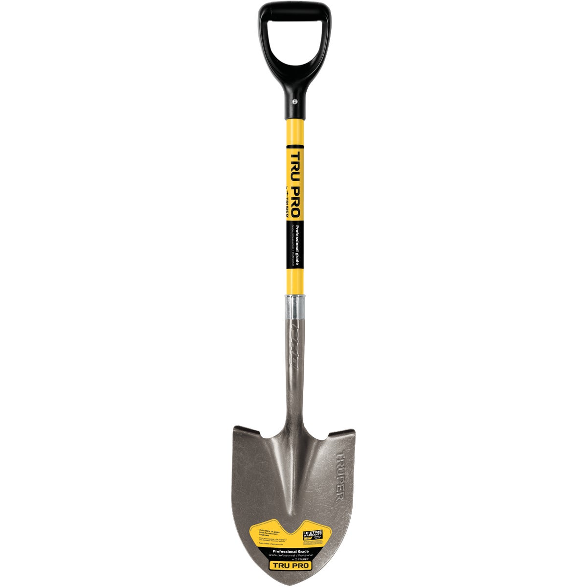 Truper Tru Pro 29 In. Fiberglass D-Handle Round Point Shovel