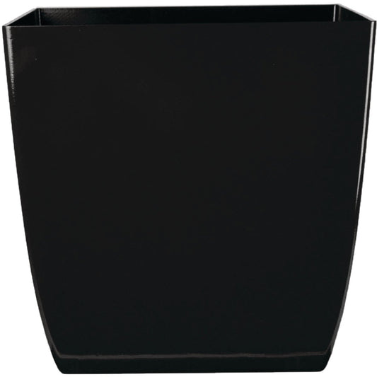 Myers Aria 6 In. Glossy Black Onyx Square Planter