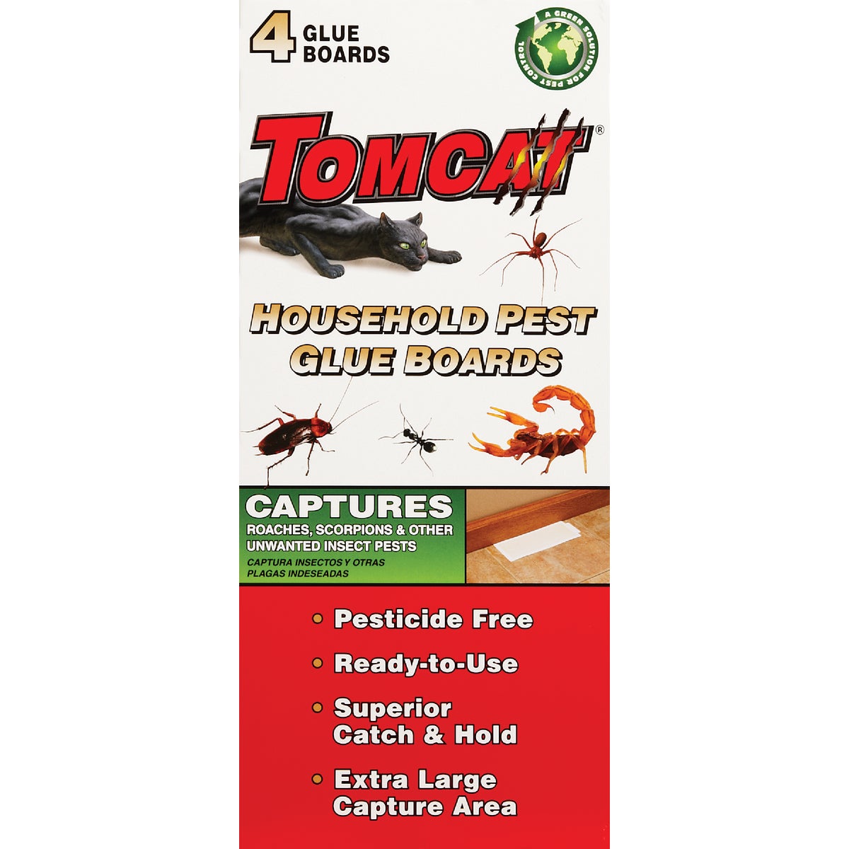 Tomcat Disposable Indoor Insect Trap (4-Pack)