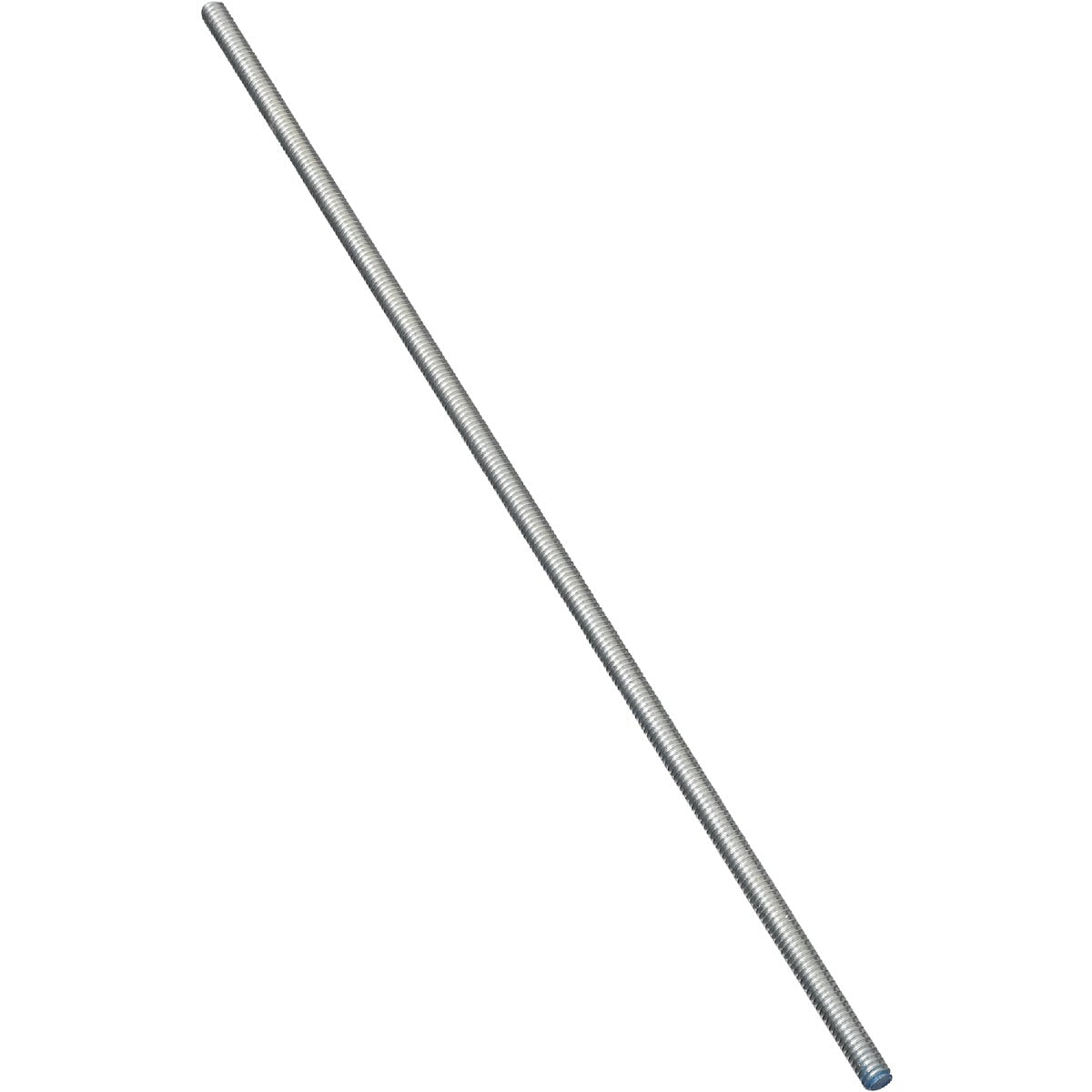 HILLMAN Steelworks 1/4 In. x 1 Ft. Steel Threaded Rod