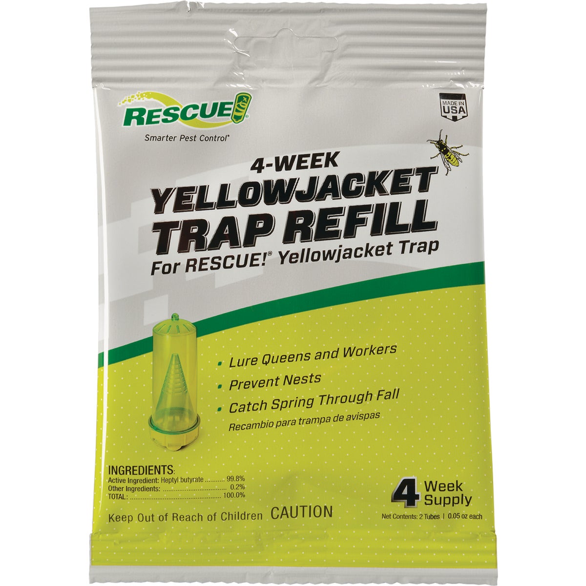 Rescue Liquid Outdoor Yellow Jacket Bait (2-Pack)