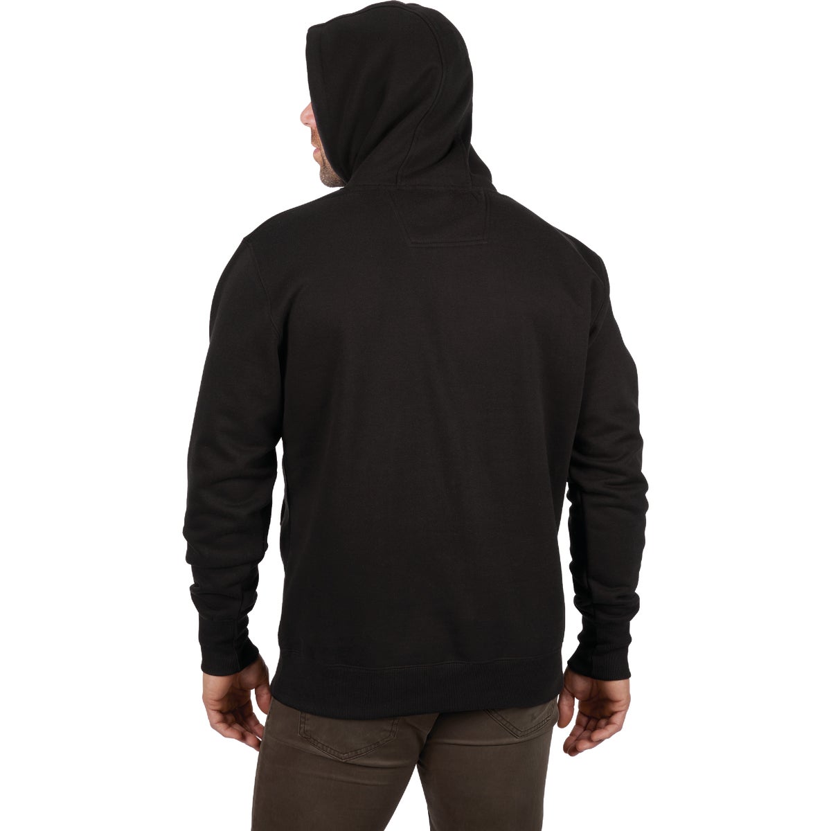 Milwaukee 2XL Black Heavy-Duty Pullover Hooded Sweatshirt