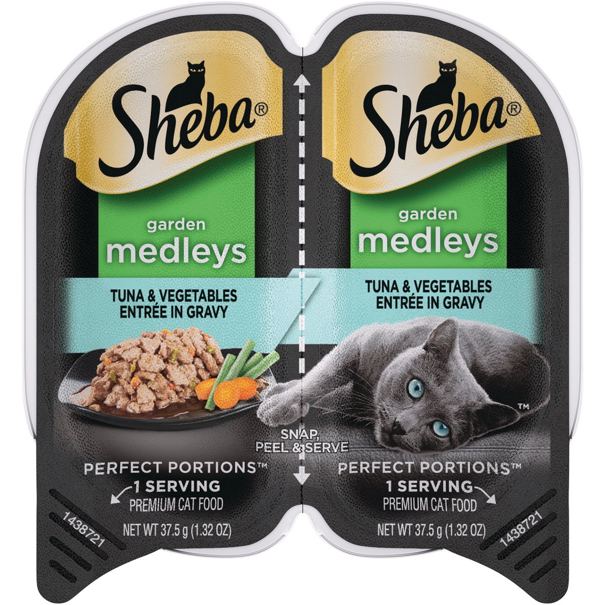 Sheba Perfect Portions Garden Medleys 2.6 Oz. Adult Tuna & Vegetables Wet Cat Food