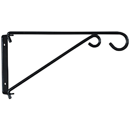 National 9 In. Black Steel Swivel Hanging Plant Bracket