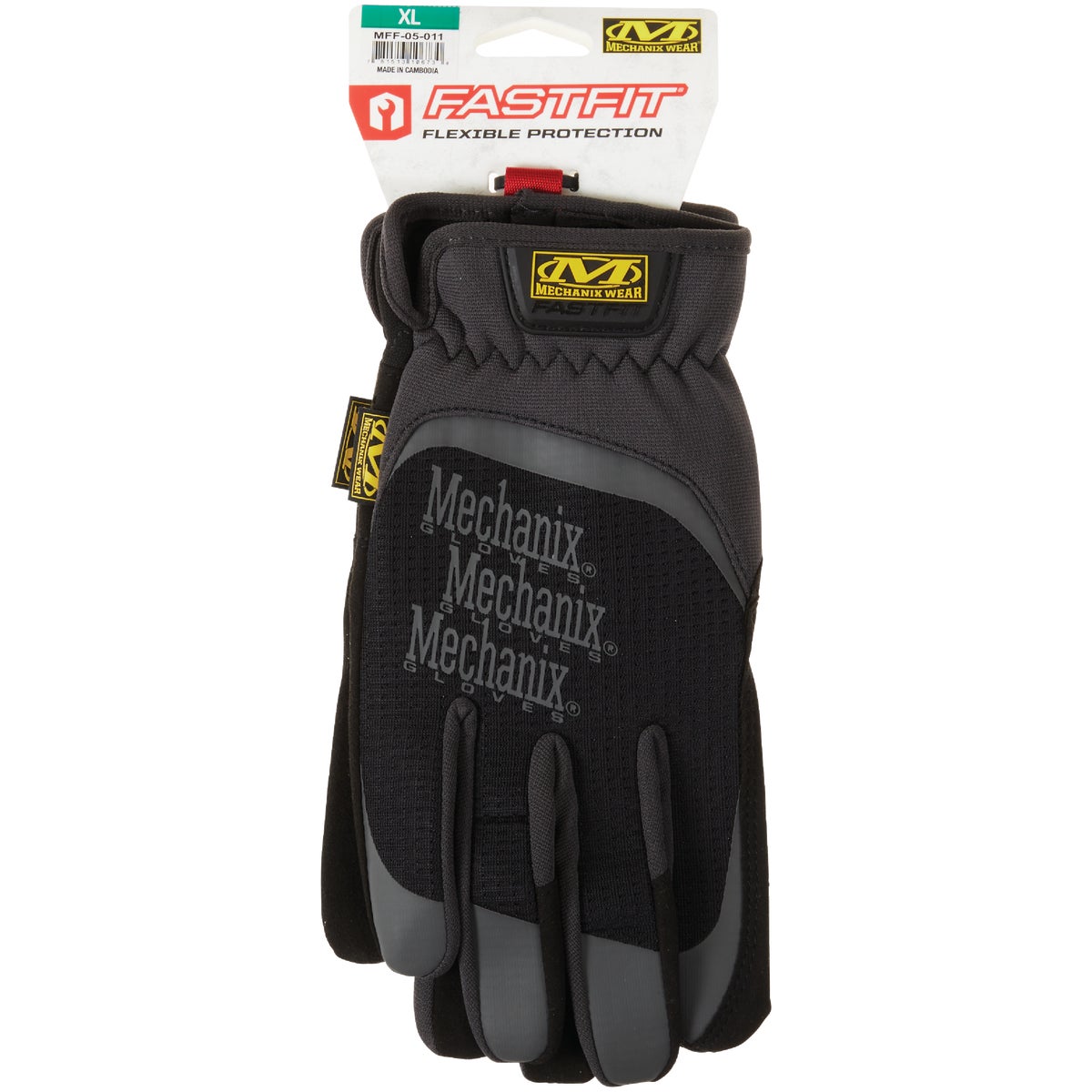 Mechanix Wear FastFit Men's XL Synthetic Black Work Glove