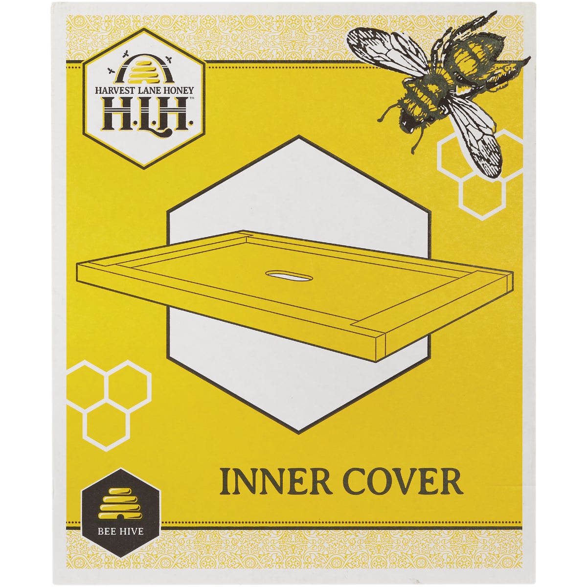 Harvest Lane Honey 16-1/4 In. W. x 2 In. H. x 22 In. L. Wood 10-Frame Beehive Inner Cover