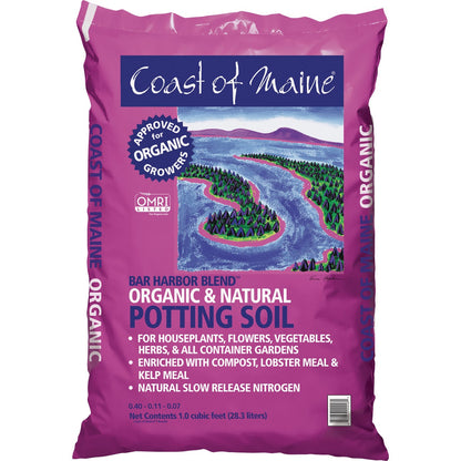 Coast of Maine Bar Harbor Blend 1 Cu. Ft. Organic Potting Soil