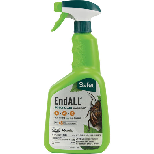 Safer EndAll 32 Oz. Ready To Use Trigger Spray Organic Insect Killer