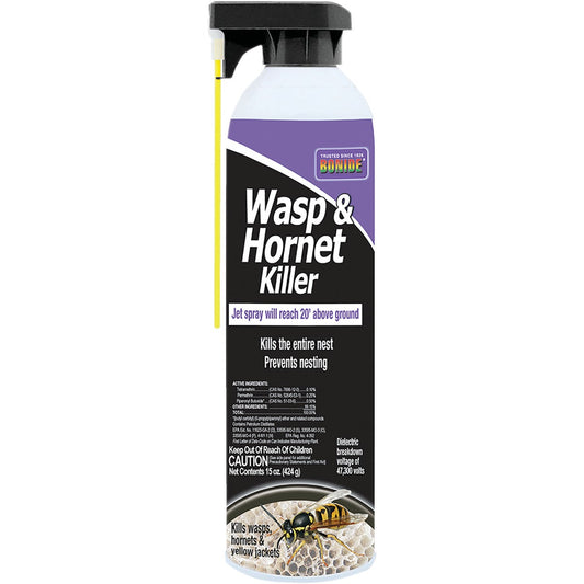 Bonide 15 Oz. Liquid Aerosol Spray Wasp & Hornet Killer