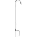 Best Garden 64 In. Black Wrought Iron Shepherd Hook