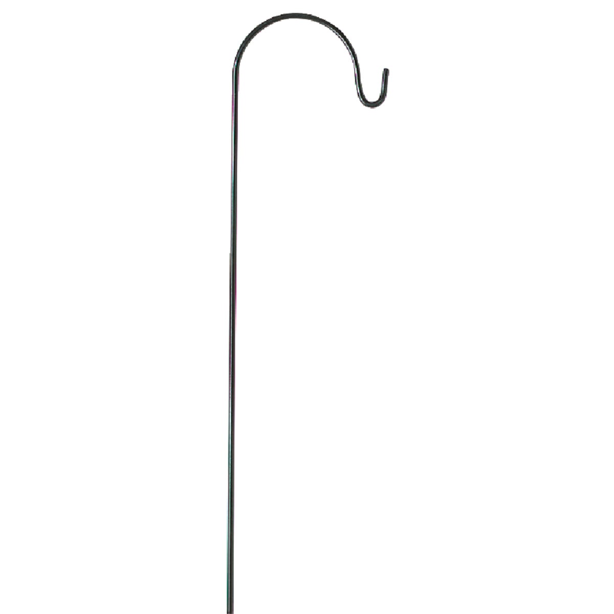 Best Garden 64 In. Black Wrought Iron Shepherd Hook