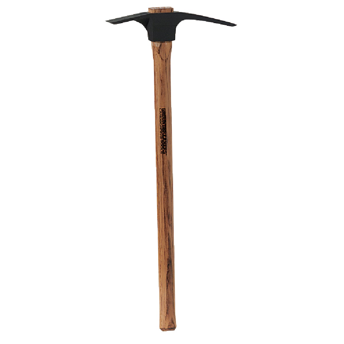 Vaughan Groundbreakers 2 Lb. Iron Mattock/Tiller with 26 In. Hickory Handle