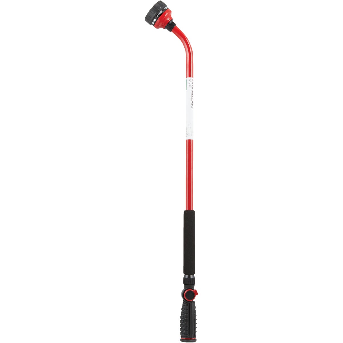 Orbit Pro Flo 33 In. 7-Pattern Turret Water Wand, Red & Black