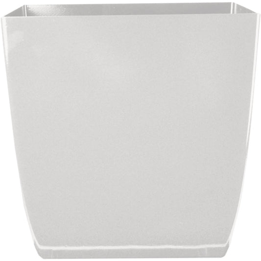 Myers Aria 6 In. Glossy White Square Planter