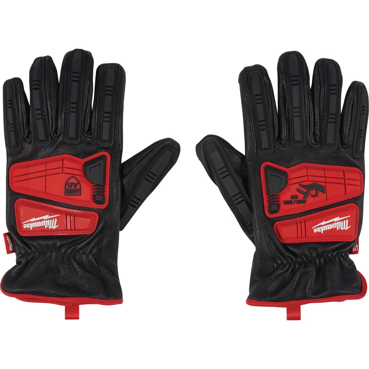 Milwaukee Impact Cut Level 5 Unisex Large Goatskin Leather Work Gloves