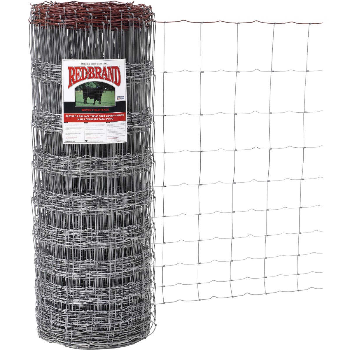 Keystone Red Brand 47 In. H. x 330 Ft. L. Galvanized Steel Monarch Field Fence