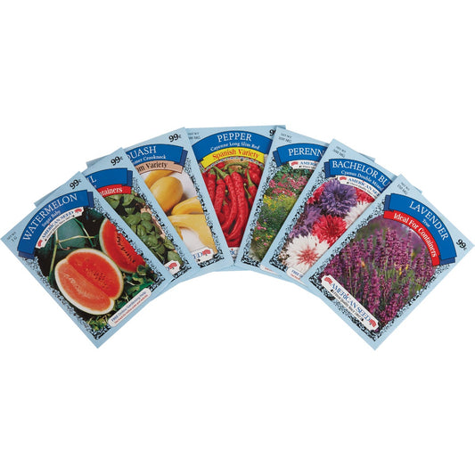 American Seed Vegetables, Flowers, & Herbs Seed Display (1000-Packets)