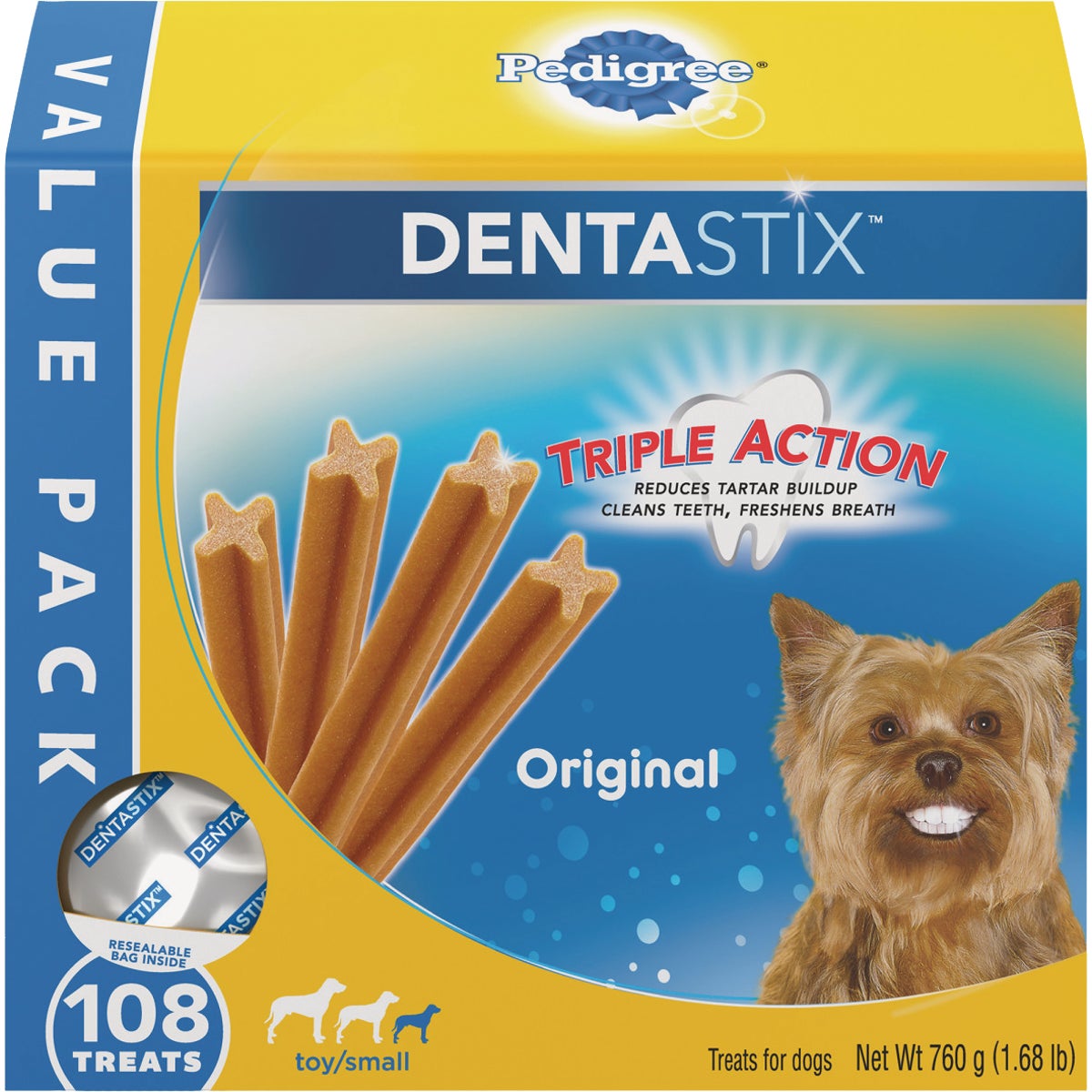 Pedigree Dentastix Toy Dog Original Flavor Dental Dog Treat (58-Pack)