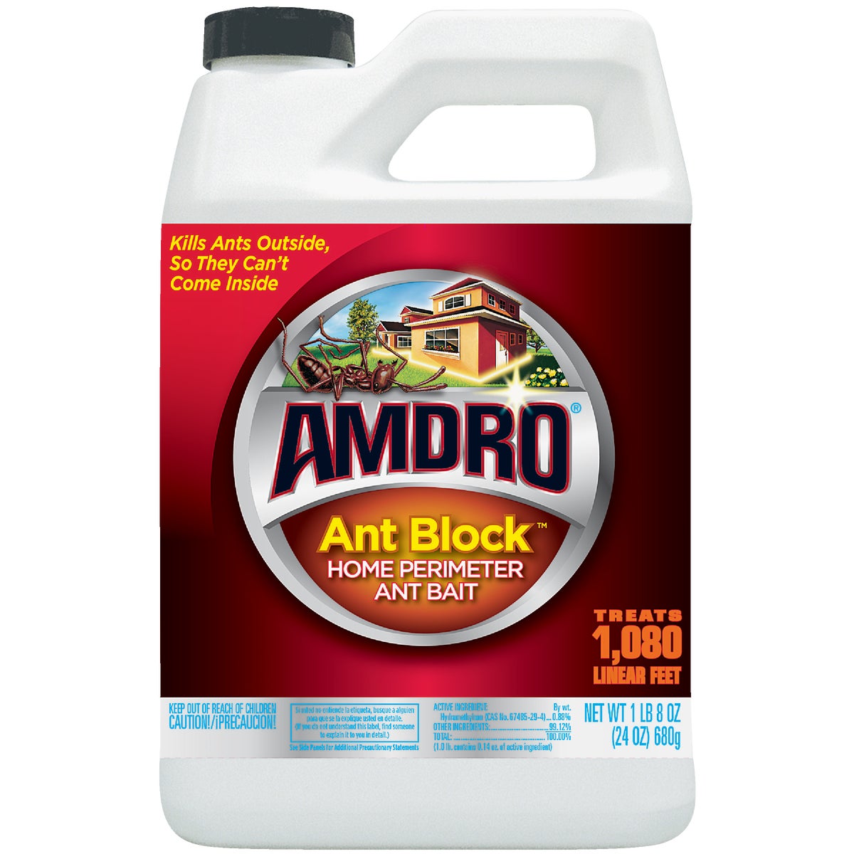 Amdro Ant Block 24 Oz. Ready To Use Granules Home Perimeter Ant Killer