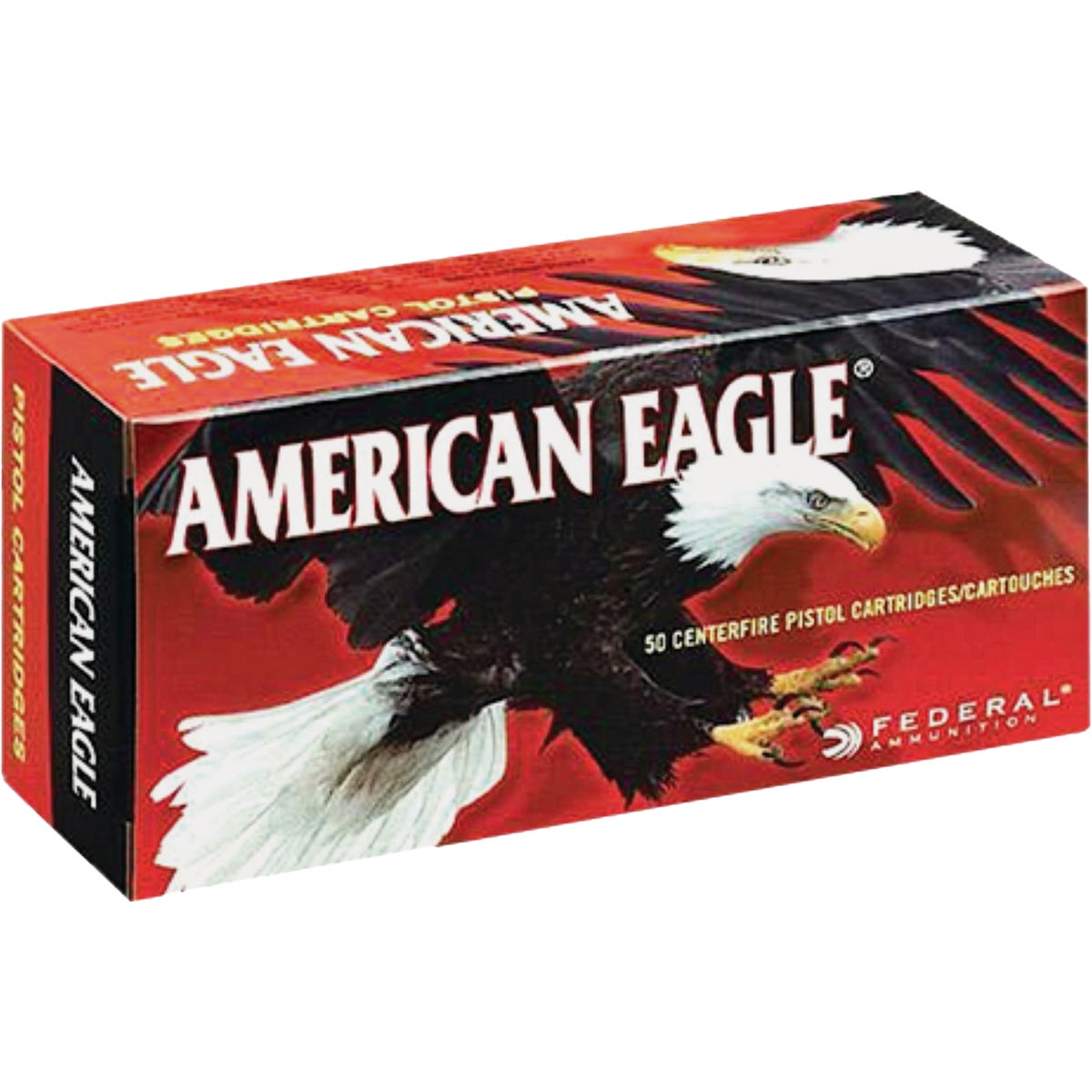 Federal American Eagle 9mm 115 Grain FMJ Centerfire Ammunition Cartridges