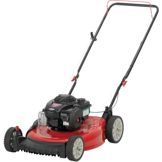 Troy-Bilt 21 In. 140cc Low Wheel Push Gas Mower with Mulch and Side Discharge