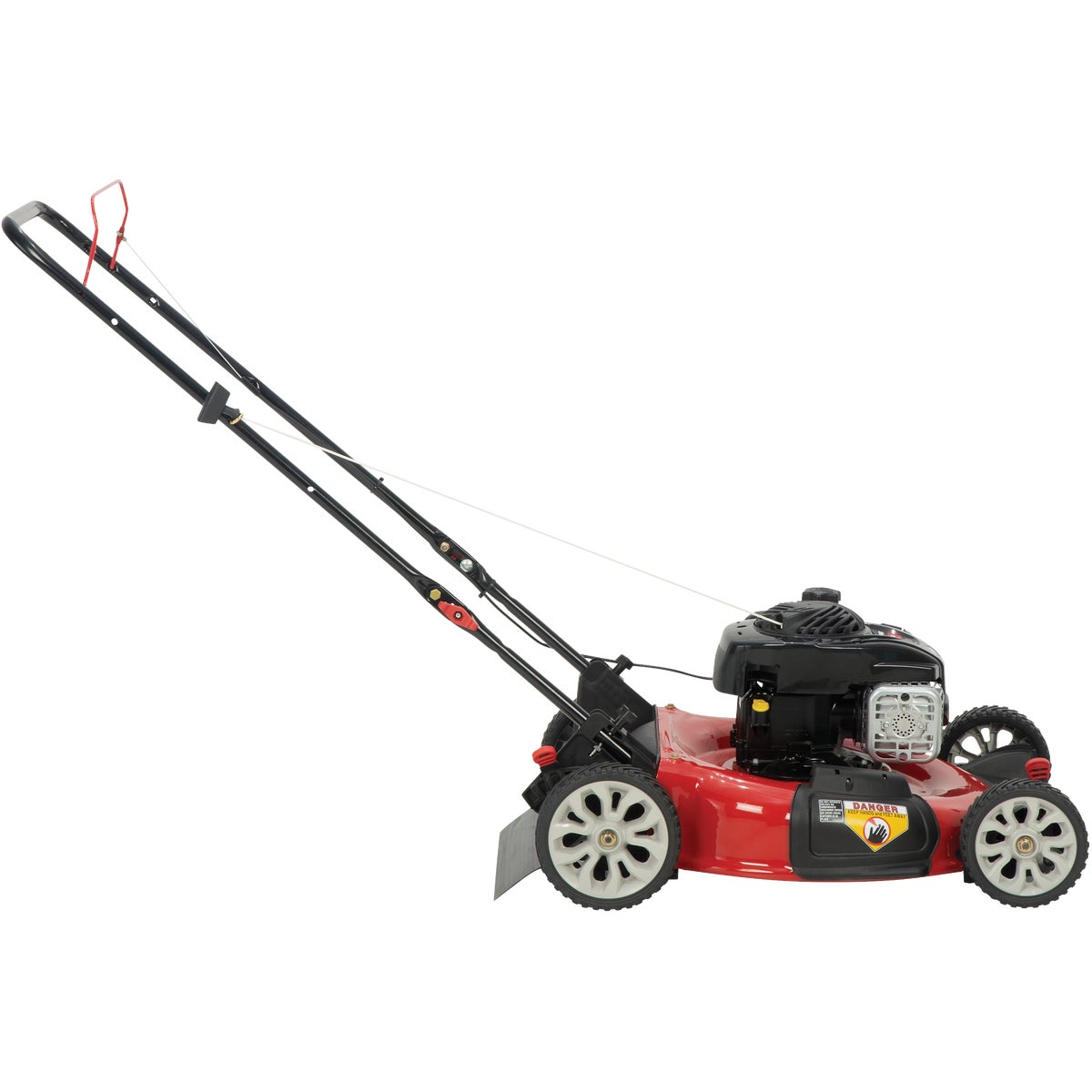 Troy-Bilt 21 In. 140cc Low Wheel Push Gas Mower with Mulch and Side Discharge