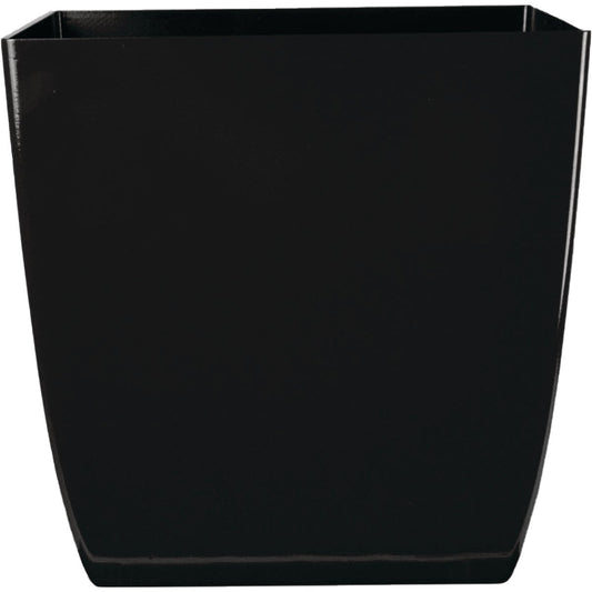 Myers Aria 8 In. Glossy Black Onyx Square Planter
