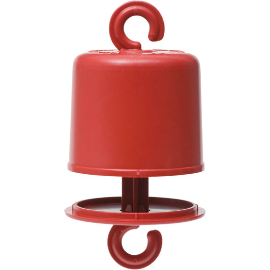 Perky-Pet Red Plastic Hummingbird Feeder Ant Guard