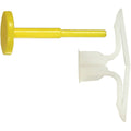 Hillman The Anchor Center 3/8 In. White Plastic Toggle (13 Ct.)