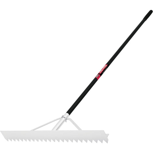 Tru Pro 36 In. Aluminum Asphalt Landscape Rake (20-Tine)