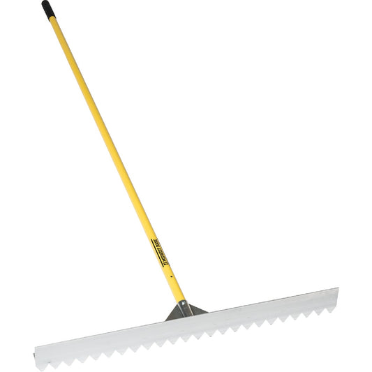 Midwest Rake S550 Professional 36 In. Aluminum Asphalt Landscape Rake (24-Tine)