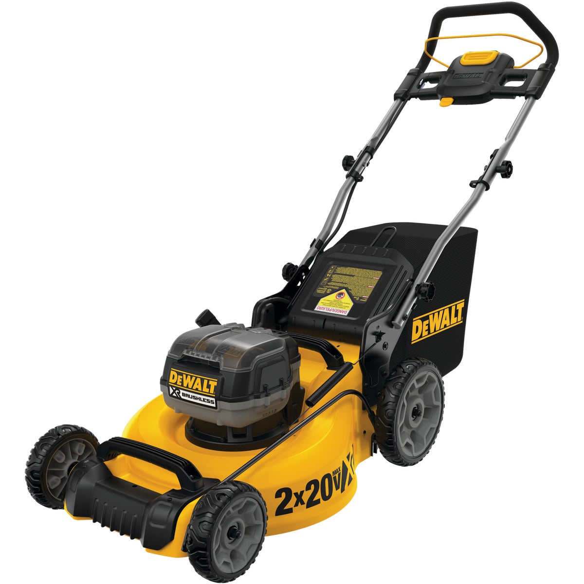 DeWalt 20 In. 20V MAX 2x 3-In-1 Cordless Lawn Mower