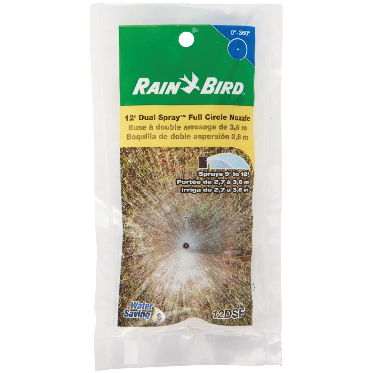 Rain Bird Full Circle Dual Spray Pop-Up Spray Nozzle