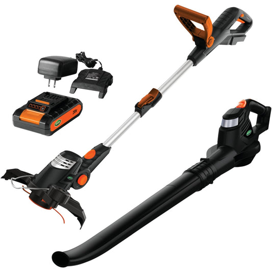 Scotts 20V String Trimmer/Blower Combo