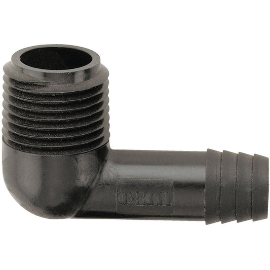 Toro Funny Pipe 1/2 In. MNPT x 1/2 In. Barbed Poly Elbow