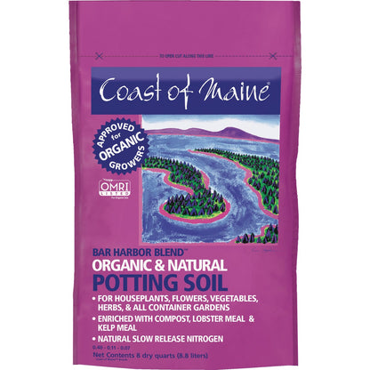 Coast of Maine Bar Harbor Blend 8 Qt. Organic Potting Soil